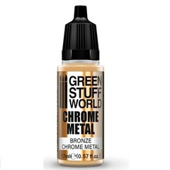 Green Stuff World for Models and Miniatures Chrome Paint – Bronze 3690
