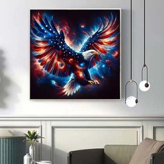 OJTOYART Eagle Diamond Art Kits for Adults 13.79 inches x inches, YP052