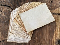 Wanderings Handmade Vintage Deckle Edge Paper A5 5.8×8.3 50 Sheets 150 GSM