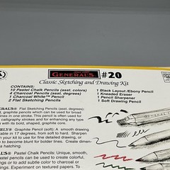 General’s – Drawing Pencil Kit #20 – The Complete Drawing & Sketching Kit