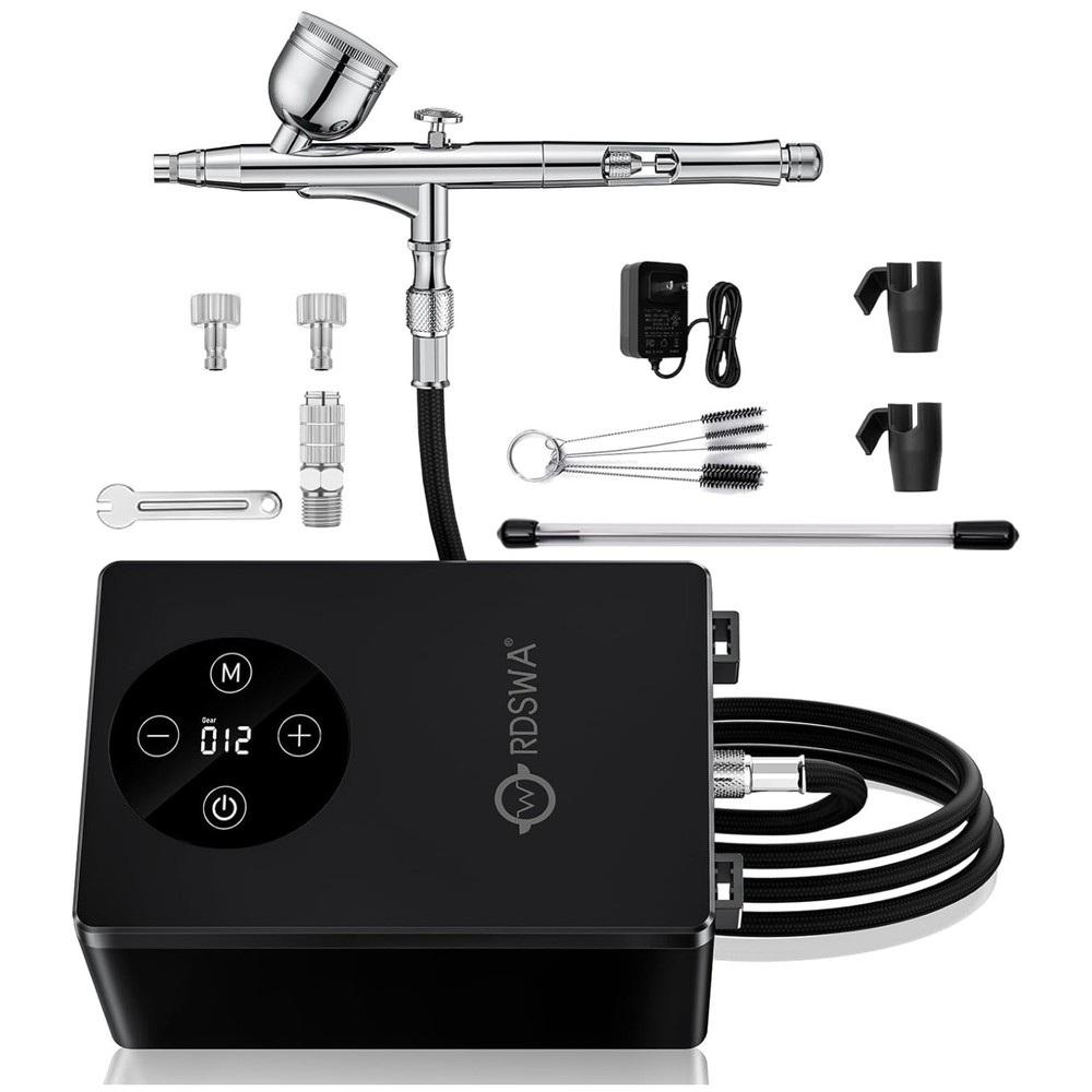 Versatile Airbrush Set with Easy One-Button Operation for Creative Mastery