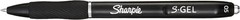 Sharpie S-Gel Black Ink Gel Pens – Fine Point 0.5mm, 4 Pack for Stunning Writing