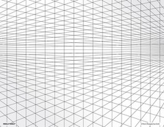 4 Pack 8.5×11 inch Perspective Grid Transparency Sheets for Tracing Sketching