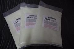 AQUA Glow in the Dark pigment powder 5th Gen 1lb Luminous, Strontium