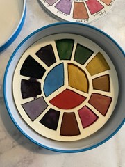Artistic Isle Handmade Watercolor Limited Edition Color Wheel Set 18 Colors