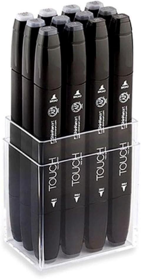 Shinhan Touch Twin Marker 12 Pc Set Cool Grey Colors