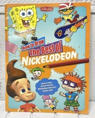 How To Draw The Best Of Nickelodeon Walter Foster Vintage 2004 Paperback Book