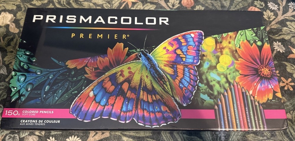 Prismacolor Premier Colored Pencils, Soft Core, 150 SEALED Box 934 956