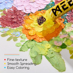MEEDEN Soft Oil Pastels Set: 144 Vibrant Colors Art Oil Pastels for Blending Lay