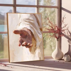 On His Palms Paint By Numbers Kit For Adults DIY Wall Art Decoration DIY Kit