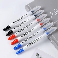 20mm Double-Tip Deep Hole Long Head Nib Waterproof Permanent Fabric Marker Pen