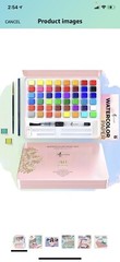 New Artistro Watercolor Paint Set, 48 Vivid Colors in Portable Box With Paper