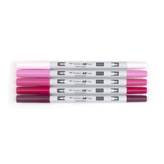 Tombow ABT Pro Dual Tip Marker, Pink Tones 56968 ( 2pc )