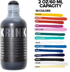 K-60 Black Paint Marker – Vibrant and Opaque Fine Art Graffiti Markers for Ca…