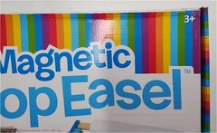 Melissa & Doug Double-Sided Magnetic Tabletop Art Easel SEE DETAILS