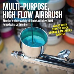 Iwata Eclipse HP-CS Airbrush – Gravity Feed Dual Action, High-Flow Atomization