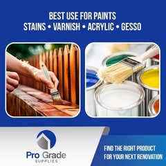 Pro Grade – Chip Paint Brushes – 36-Pack – 2 Inch Chip Brush