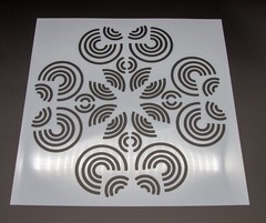 NEGLEX 7.5mil Blank Mylar Translucent, 7.5mil, 12″ x 12”, 10 Pack, white