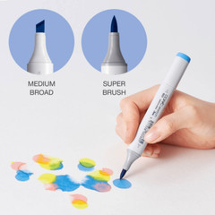 COPIC [Sketch] (Blue Tones) Marker Dual Drawing Coloring Artist Pen