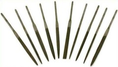 10Pc Premium Quality Needle File Set ,Fine Cut (3mm X 140mm )