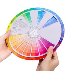 NUOBESTY Color Wheel, for Artist Matching Wheel 23cm, As Shown