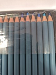 AquaBlend by Spectrum Noir Artist’s Watercolor Pencil Set Primaries 24 piece NEW