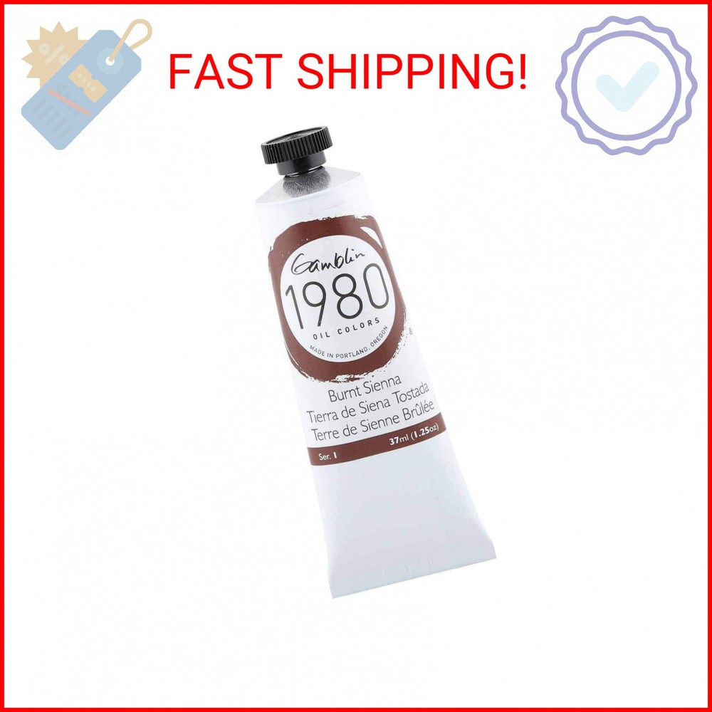 Gamblin 1980 Oil Burnt Sienna 37Ml
