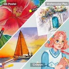 240-Piece Art Supplies Set for Kids, Drawing Kit with Easel, Sketch Pads &