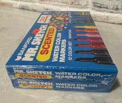 2 Pack Sealed 12 Sanford Mr. Sketch Scented Water Color Markers VTG 1995
