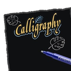 metallic calligraphy markers 10 metallic colours for light and dark paper 832…