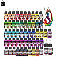 Airbrush Paint – 54 Colors with 2 Airbrush Thinners, Ready to Spray Air Brush…