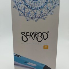 SCRIB3D 3D Printing Pen with Display Starter Kit 3 Colours of PLA Filament P1