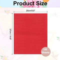 100 Sheet Large Origami Paper 10 x 15 Inch, Shiny Origami Kite Paper