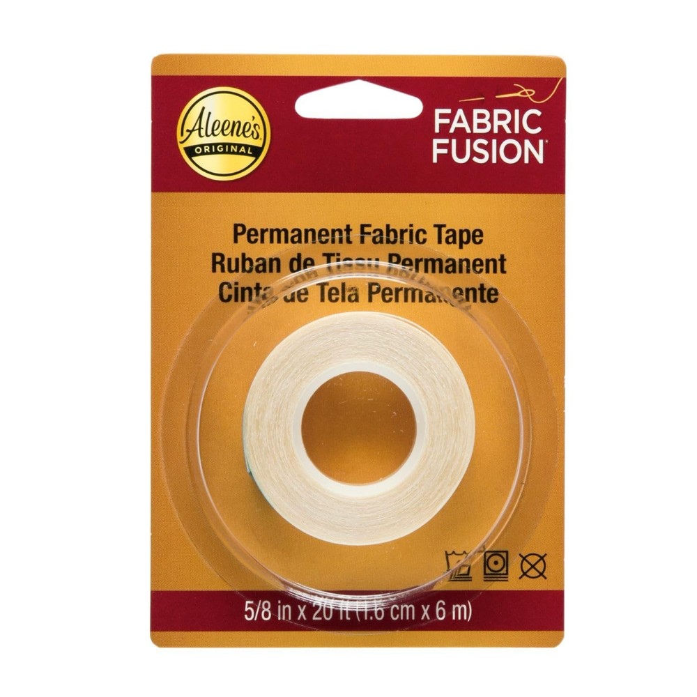 Fabric Tape Peel and Stick Permanent Washable Crafts 5/8 Roll Aleene s Aleenes