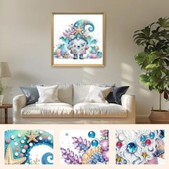 Special Shape Diamond Art Painting Kits for Adults Beginners, Gnome Diamond
