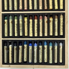 Sennelier Plein Air 36 Color Landscape Set In Wooden Case