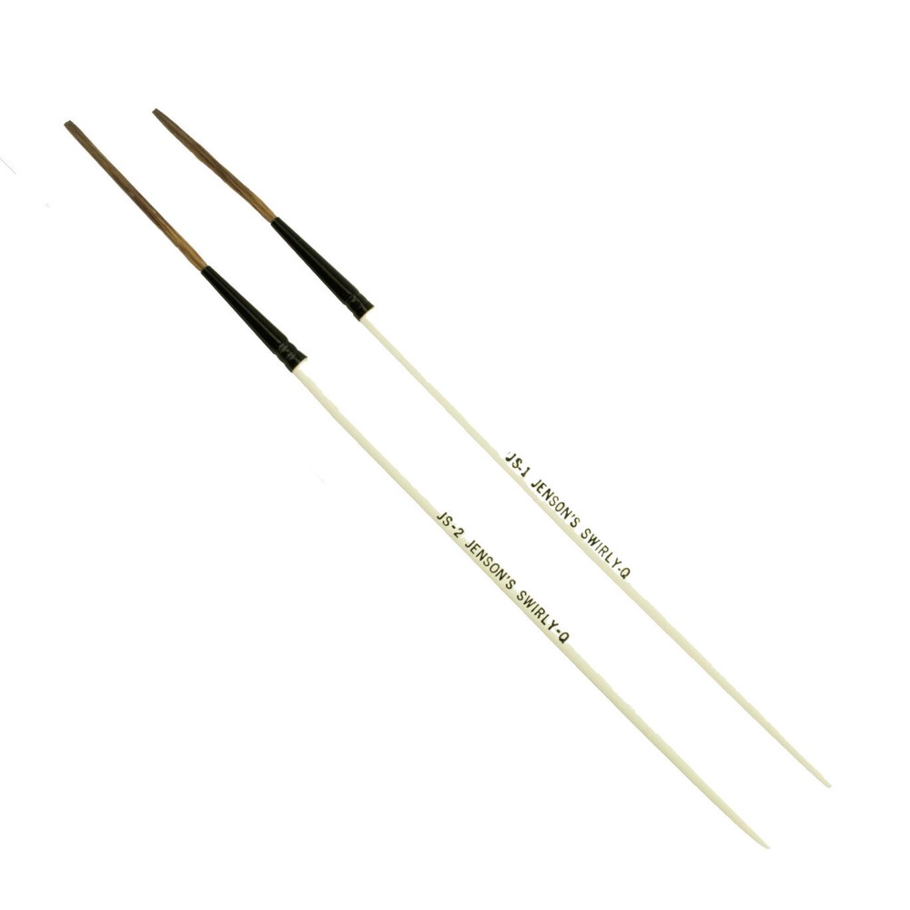 Mack Jenson Swirly-Q Series Scroll Striping Script Lettering Pinstriping Brushes