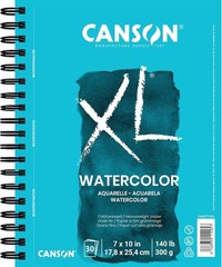 XL Series Watercolor Paper, Wirebound Pad, 7×10 inches, 30 Sheets 140lb/300g …