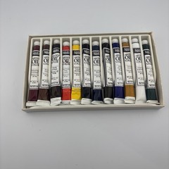 Vtg Liquitex Artist Oil Color Set #4812 Binney & Smith 1980 SEE DESCRIPTION
