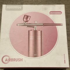 Lussmioe Professional Airbrush Kit Cordless Compressor 0.3mm Aluminum Alloy