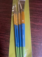 Princeton Snap White Synthetic Paint Brush Set for Acrylic and Watercolor 4