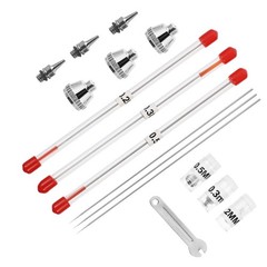 1 Set/10PCS Airbrush Needle and Nozzle Replacement Airbrush Repair Supply