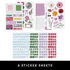 PAPERAGE Junk Journal & Scrapbook Kit, Hardcover Blank Journal Notebook, 20 P…