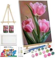 Paint by Numbers Kit DIY Canvas Painting Set for Adults Kids Home Decor Gift DIY