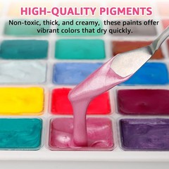 60 Colors Watercolor Painting Set For Children Adults Art Paint Complete Kit APR