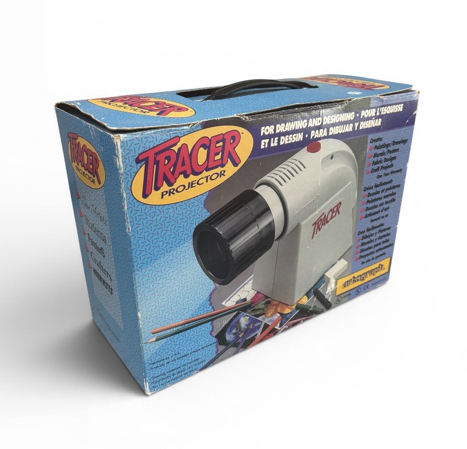 Vintage Artograph Tracer Projector Model 225-360 w/ Light Bulb – Tested