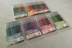 (7) Sets Of Languo Brand Gel Pens 9 Pens Each Set Drawing, Coloring, Lettering