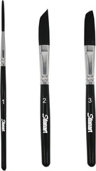 Pinstriping Brush 3 pcs High Performance Striping Set – #1, #2, #3, Black
