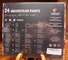 Zenacolor 24 Tubes Watercolors Paint12ml~BMS International~Various Colors K23