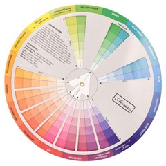 1PCS color wheels for the artist color spectrum wheel Makeup Color Wheel Basic